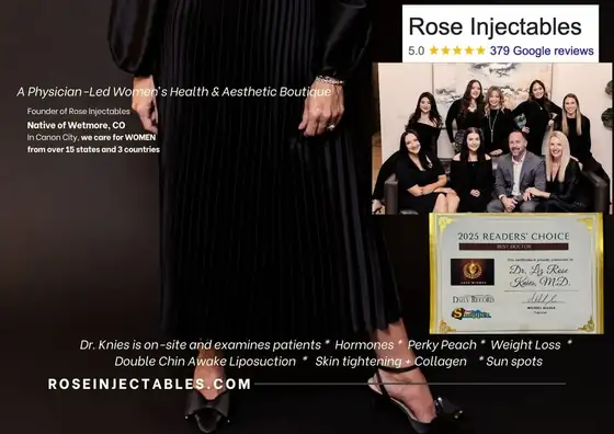 Rose Injectables locations in Colorado Springs and Cañon City